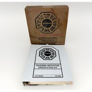 Lost: Season 5 - Dharma Initiative Orientation Kit (DVD, 2009) RARE